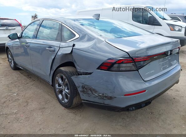 1HGCY2F69PA050186 2023 HONDA ACCORD HYBRID Gray 