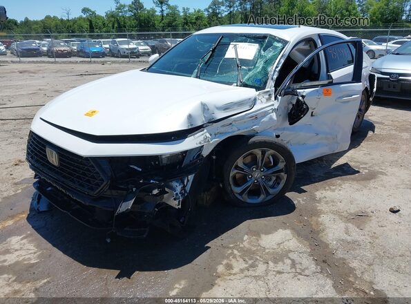 1HGCY2F69PA059731 2023 HONDA ACCORD White Передня ліва чверть