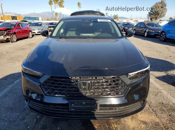 1HGCY2F6XPA069670 2023 HONDA ACCORD Black 