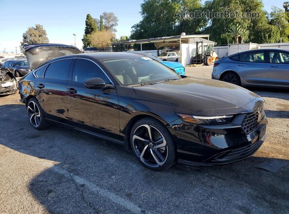 1HGCY2F6XPA069670 2023 HONDA ACCORD Black 
