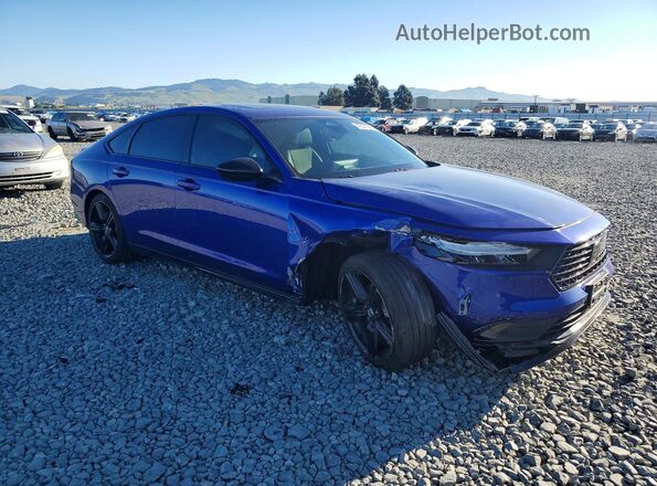 1HGCY2F70RA038150 2024 HONDA ACCORD Blue Delantero derecho