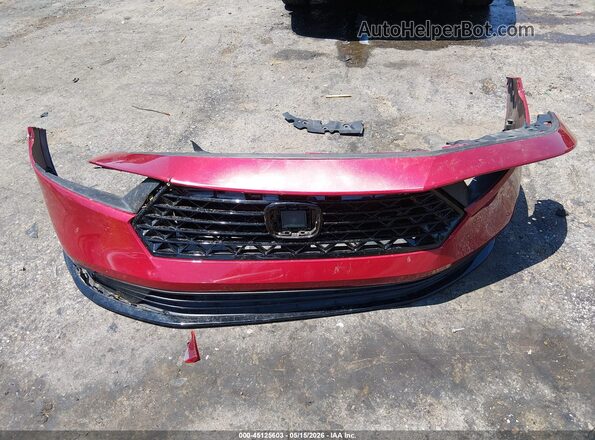 1HGCY2F70RA045986 2024 HONDA ACCORD Красный Вид щитка приборов