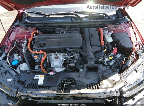 1HGCY2F70RA045986 2024 HONDA ACCORD Красный Вид сзади