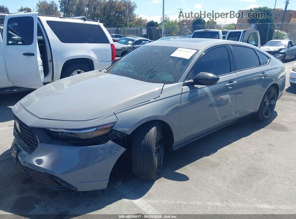 1HGCY2F70SA031284 2025 HONDA ACCORD Gray Przód lewy