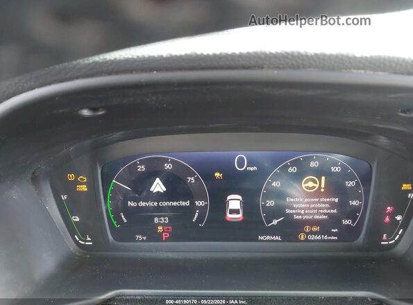 1HGCY2F71SA031570 2025 HONDA ACCORD White Widok tylnych siedzeń