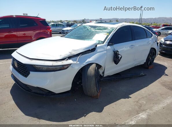 1HGCY2F71SA031570 2025 HONDA ACCORD White Przód lewy