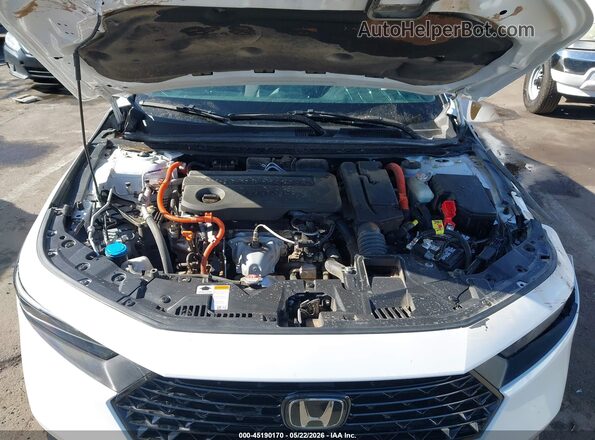 1HGCY2F71SA031570 2025 HONDA ACCORD White Widok z tyłu