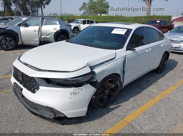 1HGCY2F72PA010041 2023 HONDA ACCORD White Передня ліва чверть