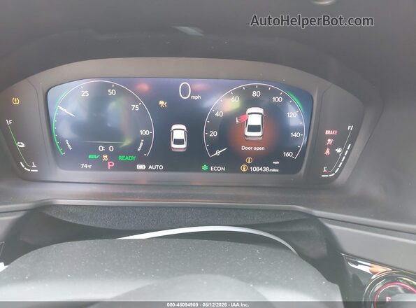 1HGCY2F72PA010041 2023 HONDA ACCORD White Вид задніх сидінь