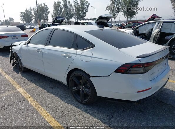 1HGCY2F72PA010041 2023 HONDA ACCORD White Задня ліва чверть