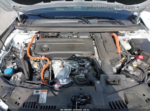 1HGCY2F72PA010041 2023 HONDA ACCORD White Вид ззаду