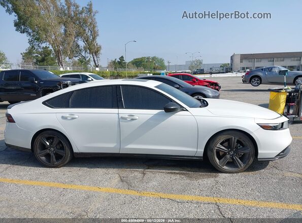 1HGCY2F72PA010041 2023 HONDA ACCORD White Панорамний вид салону 360°