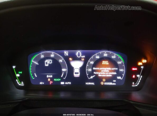 1HGCY2F72PA070174 2023 HONDA ACCORD Red Вид задніх сидінь