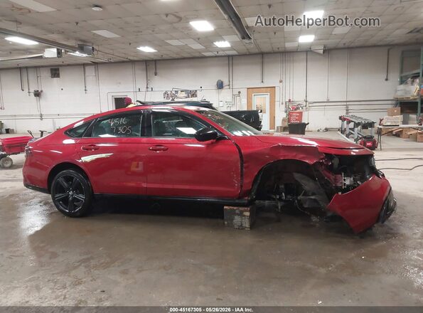 1HGCY2F72PA070174 2023 HONDA ACCORD Red Панорамний вид салону 360°