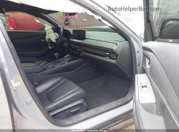 1HGCY2F72RA043382 2024 HONDA ACCORD Gray წინა სალონის ხედი