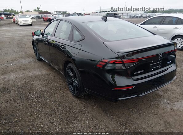 1HGCY2F72SA024739 2025 HONDA ACCORD Black Հետևի ձախ