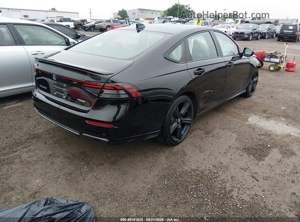 1HGCY2F72SA024739 2025 HONDA ACCORD Black Հետևի աջ