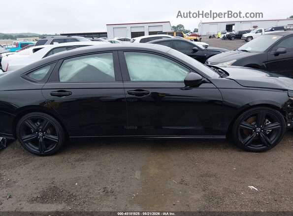 1HGCY2F72SA024739 2025 HONDA ACCORD Black Սալոնի հետևի տեսք