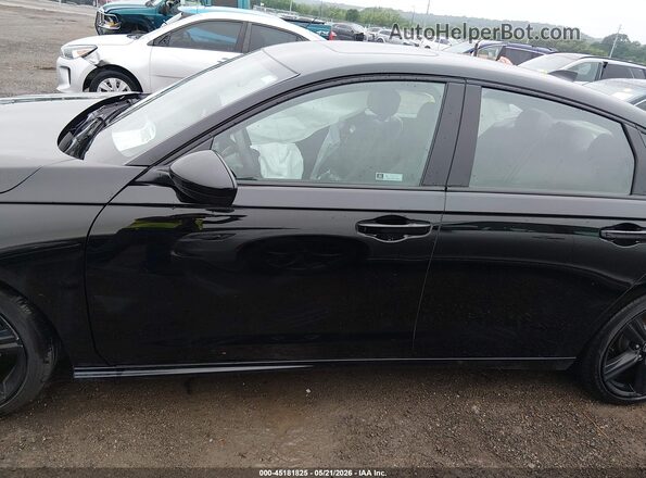 1HGCY2F72SA024739 2025 HONDA ACCORD Black Սալոնի 360 աստիճան տեսք