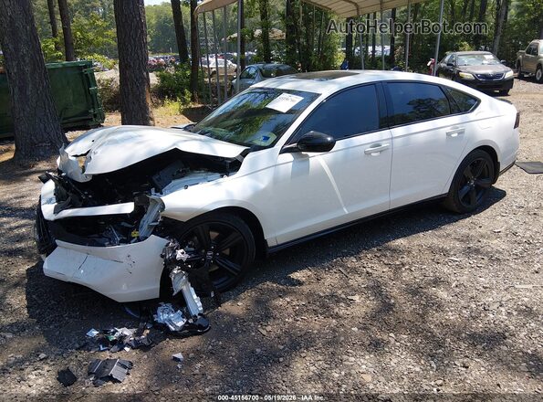 1HGCY2F72SA053044 2025 HONDA ACCORD White Przód lewy
