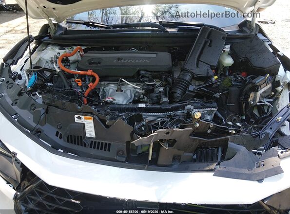 1HGCY2F72SA053044 2025 HONDA ACCORD White Widok z tyłu