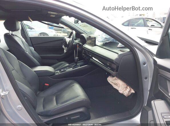 1HGCY2F73PA019623 2023 HONDA ACCORD Silver Вид салону спереду