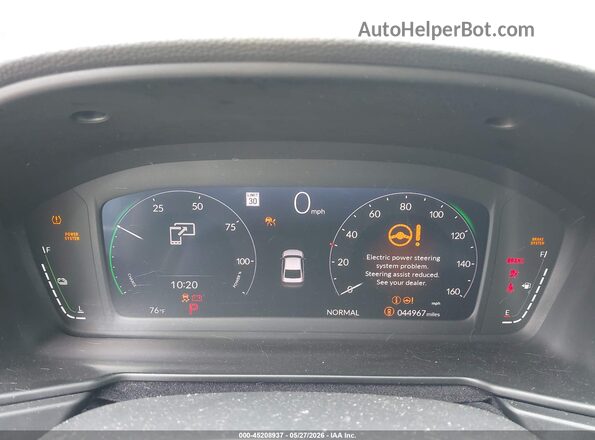 1HGCY2F73PA019623 2023 HONDA ACCORD Silver Вид задніх сидінь