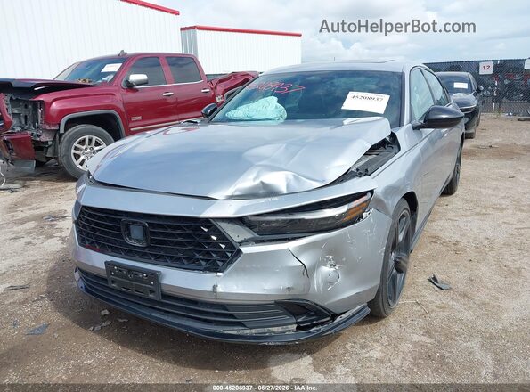 1HGCY2F73PA019623 2023 HONDA ACCORD Silver Передня ліва чверть