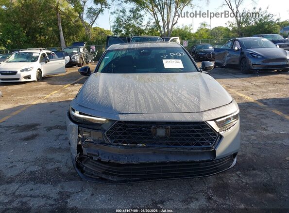 1HGCY2F73SA050427 2025 HONDA ACCORD Gray წინა ხედი