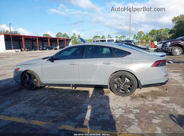 1HGCY2F73SA050427 2025 HONDA ACCORD Gray სალონის 360-გრადუსიანი ხედი