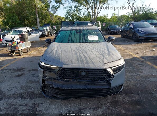 1HGCY2F73SA050427 2025 HONDA ACCORD Gray ხელსაწყოთა პანელის ხედი