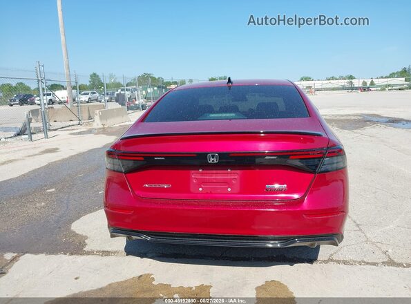1HGCY2F74PA000093 2023 HONDA ACCORD HYBRID Red 