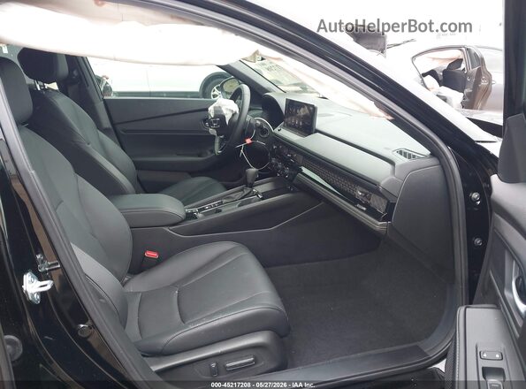 1HGCY2F74SA057645 2025 HONDA ACCORD Black Вид салону спереду
