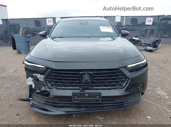 1HGCY2F74SA057645 2025 HONDA ACCORD Black Вид щитка приладів