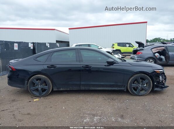 1HGCY2F74SA057645 2025 HONDA ACCORD Black Вид задньої частини салону