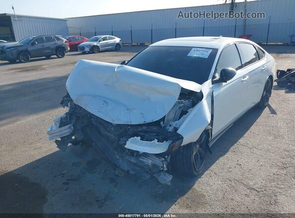 1HGCY2F75PA036116 2023 HONDA ACCORD White Vista frontal