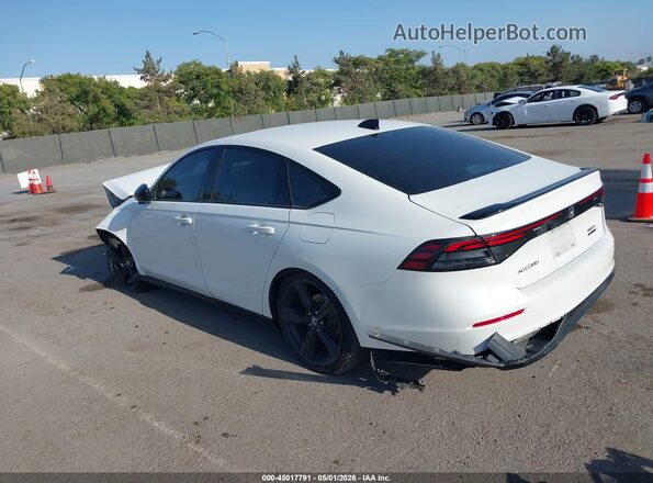 1HGCY2F75PA036116 2023 HONDA ACCORD White Trasero izquierdo