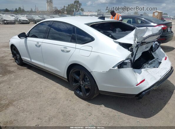 1HGCY2F75RA063870 2024 HONDA ACCORD Белый Задняя левая четверть