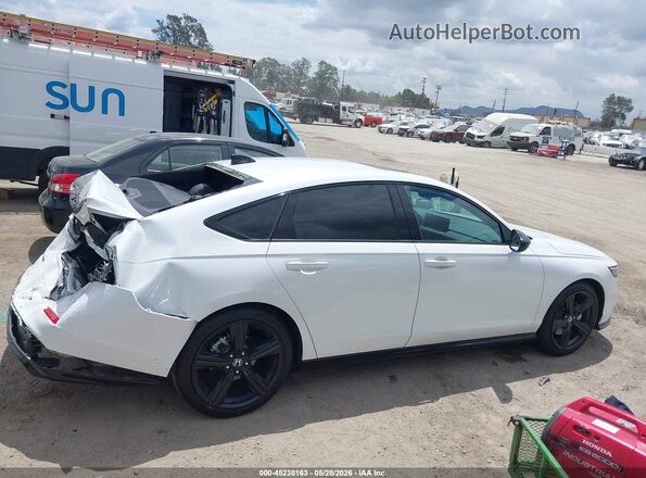 1HGCY2F75RA063870 2024 HONDA ACCORD Белый Вид задней части салона