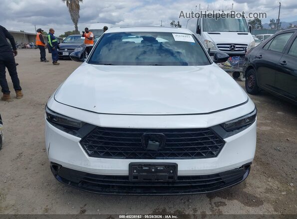 1HGCY2F75RA063870 2024 HONDA ACCORD Белый Вид щитка приборов
