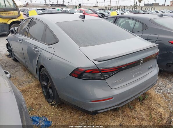 1HGCY2F75SA011130 2025 HONDA ACCORD HYBRID Gray Trasero izquierdo