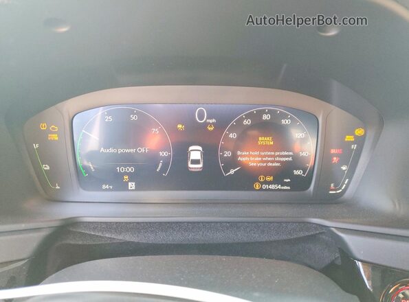 1HGCY2F75SA043169 2025 HONDA ACCORD Silver Vista del cuadro de instrumentos