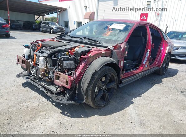 1HGCY2F75SA046329 2025 HONDA ACCORD Burgundy Առջևի ձախ երեք քառորդ տեսարան