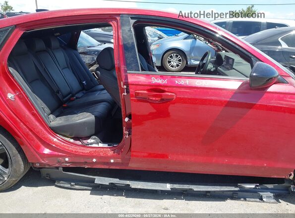 1HGCY2F75SA046329 2025 HONDA ACCORD Burgundy Սարքավորումների վահանակի տեսք
