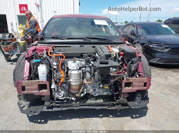 1HGCY2F75SA046329 2025 HONDA ACCORD Burgundy Առջևի վահանակի տեսք