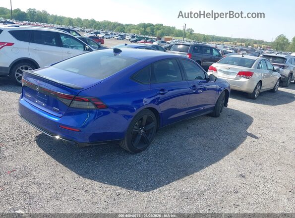 1HGCY2F76RA038167 2024 HONDA ACCORD Blue Rear right