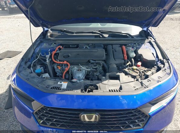 1HGCY2F76RA038167 2024 HONDA ACCORD Blue Rear view