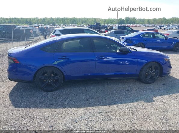 1HGCY2F76RA038167 2024 HONDA ACCORD Blue Rear interior view