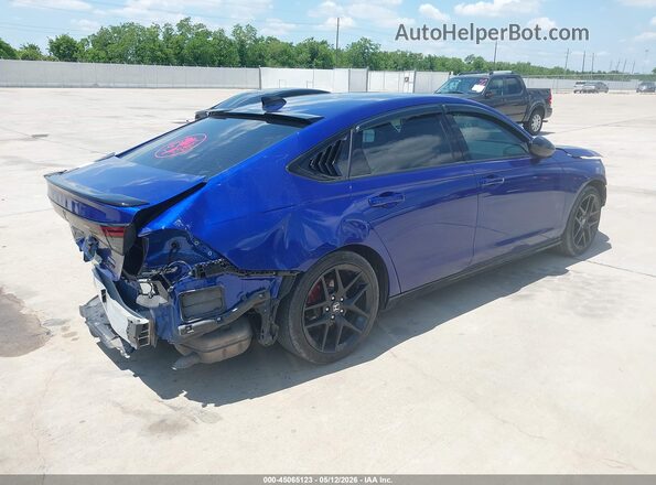 1HGCY2F76RA078295 2024 HONDA ACCORD Синий Задняя правая четверть