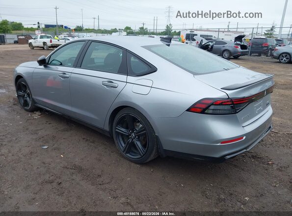 1HGCY2F77PA002341 2023 HONDA ACCORD HYBRID Silver Rear left